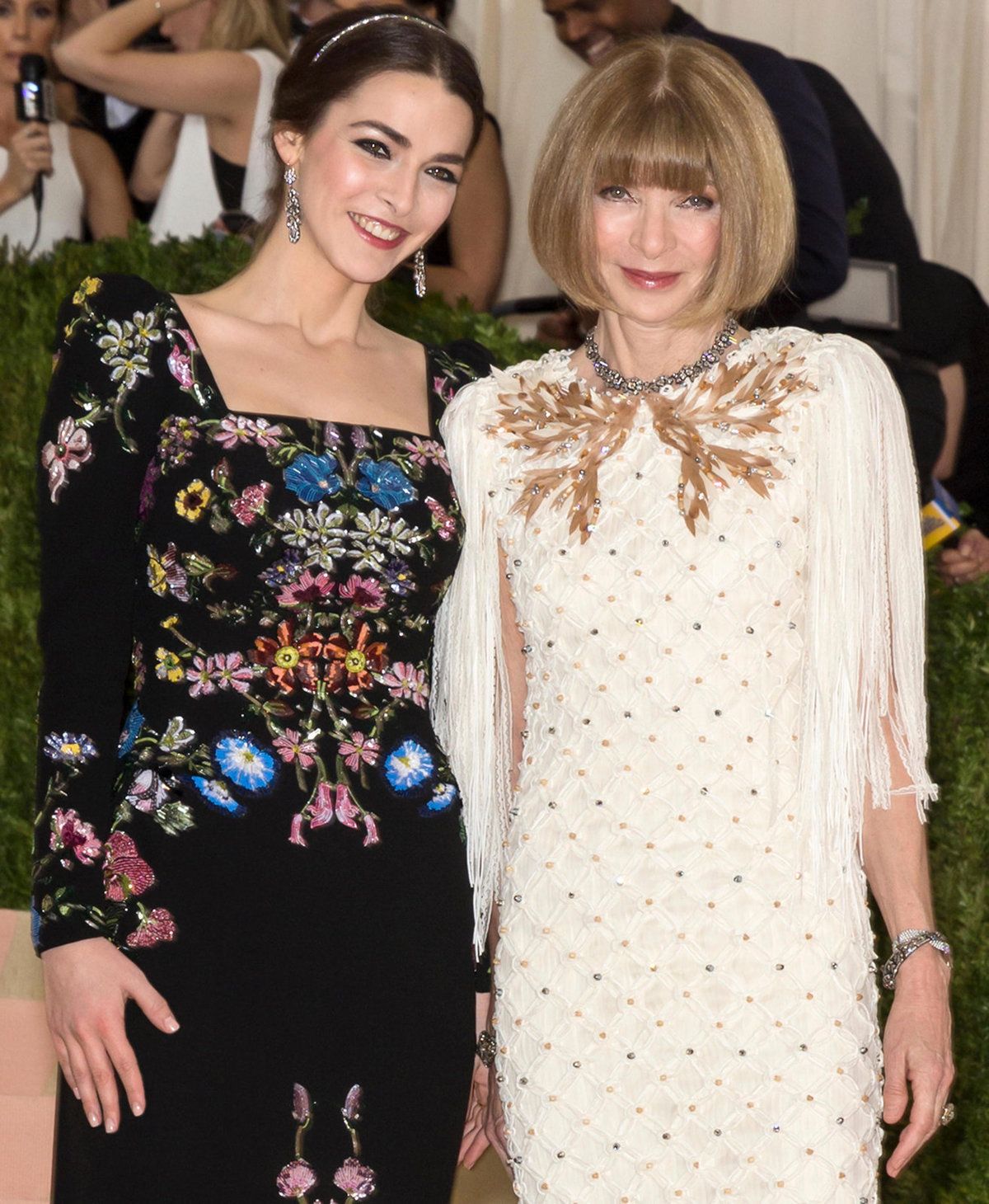 Slavná Anna Wintour se svou dcerou.