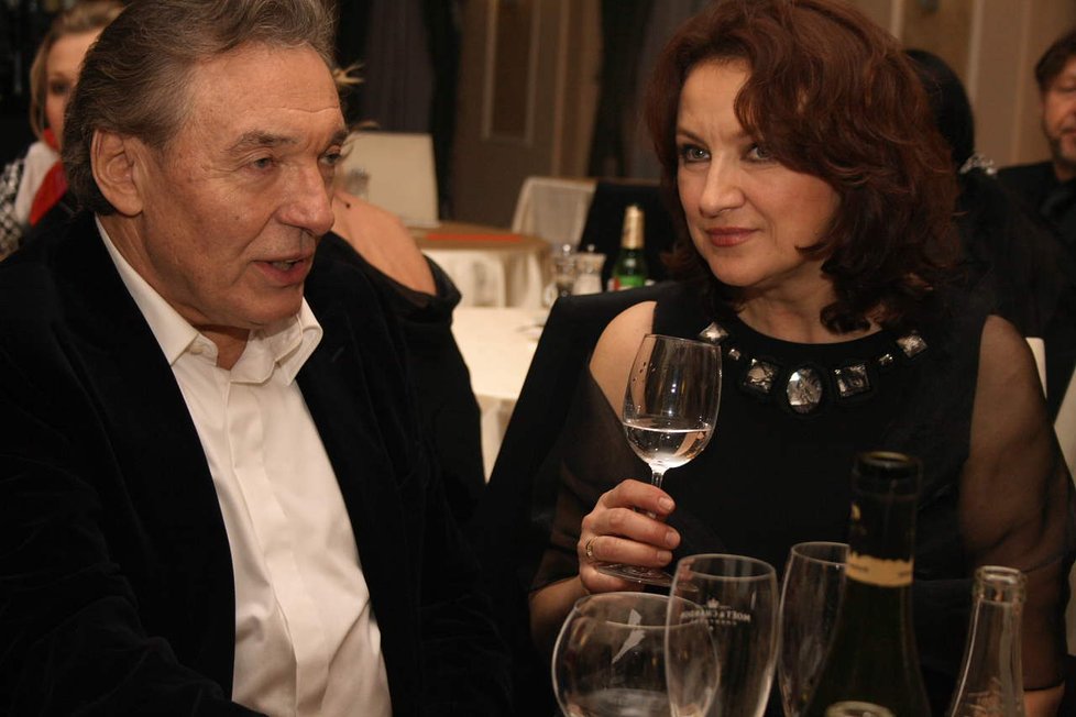 Karel Gott a Zlata Adamovská