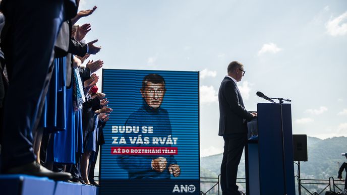 Oficiální zahájení předvolební kampaně hnutí ANO - ilustrační snímek