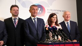 Vedení i celé hnutí je podle předsedy Andreje Babiš stabilizované na politické scéně. (17. 2. 2019)