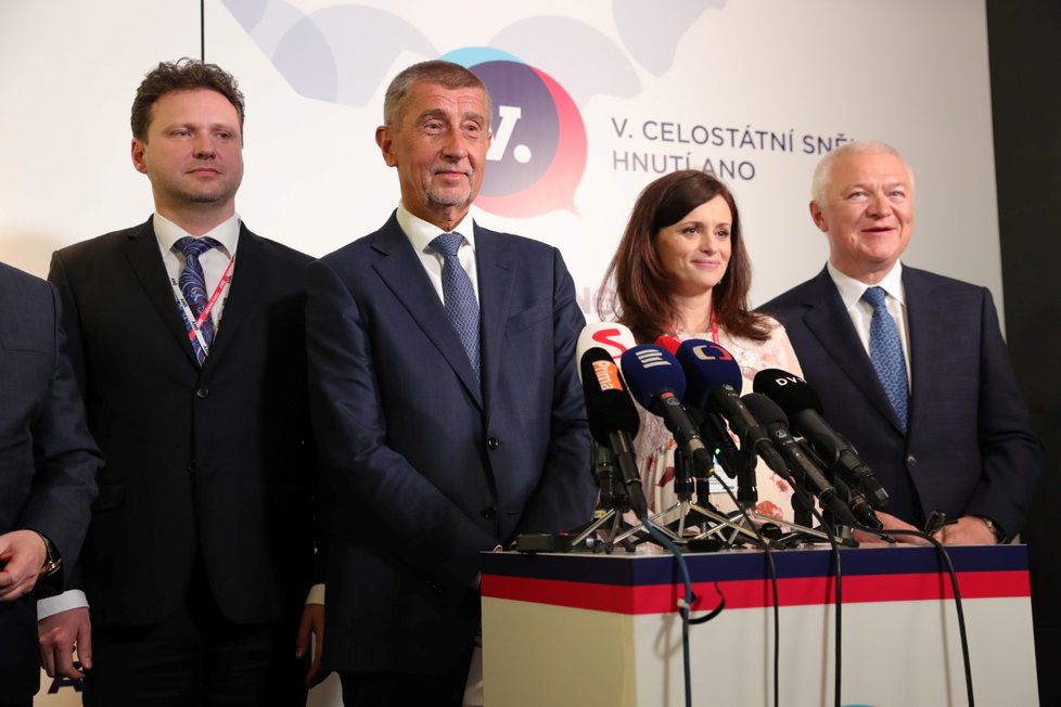 Vedení i celé hnutí je podle předsedy Andreje Babiše stabilizované na politické scéně. (17. 2. 2019)