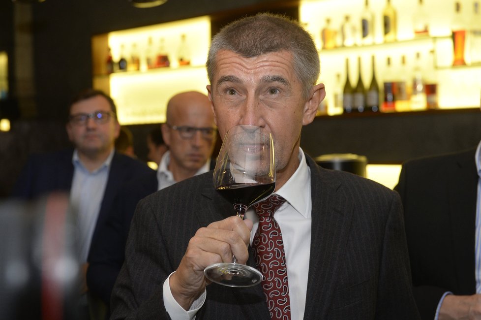 Krajské volby 2016: Andrej Babiš ve volebním štábu ANO