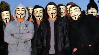 Anonymous: Nejsme teroristé. Jen demonstrujeme ve virtuálním prostoru