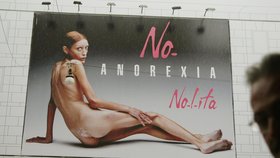 Proti anorexii bojovala až do své smrti i italská modelka Isabelle Caro.