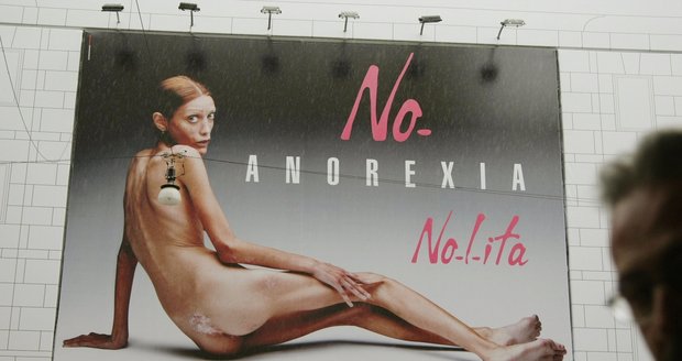 Proti anorexii bojovala až do své smrti i italská modelka Isabelle Caro.