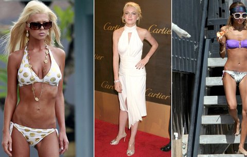 Až na kost: Celebrity, které dostala do spárů anorexie