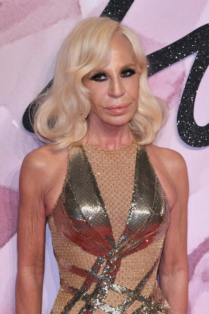 Módní návrhářka Donatella Versace