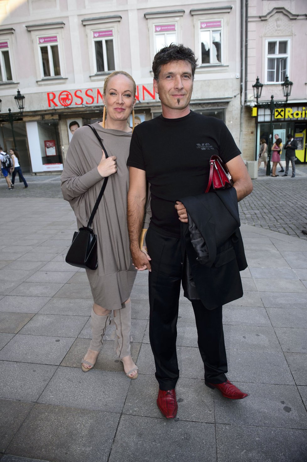 Herečka Antalová s manželem Josefem Juráškem