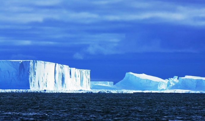 Antarktida, ilustrační foto