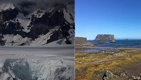 Antarktida by mohla zezelenat. Na sněhu vlivem trusu a klimatických změn rostou řasy