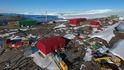 výzkumná stanice Mawson je jedna ze tří stanic, které patří Austrálii výzkumná stanice Mawson je jedna ze tří stanic, které patří Austrálii