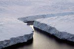 Na Antarktidě se odtrhne obří kus ledovcového šelfu.