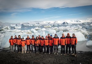 Šestnáctičlenná skupina vědců z Brna studovala změny klimatu na ostrově Jamese Rosse v Antarktidě, kde má Masarykova univerzita zřízenou svou základnu.