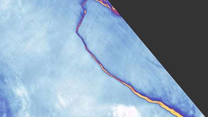 Obří antarktický ledovec odhalil ekosystém skrytý po tisíce let