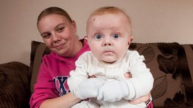Britka Daniela Brine (24) se těšila, jak se po porodu pomazlí se svým synem Anthonym.
