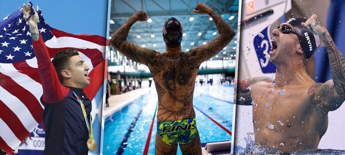 Americký plavec Anthony Ervin má za sebou zajímavý kus života