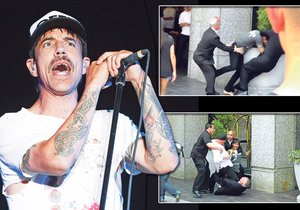 Je sice slavný, ale jak se zdá, ne každý Anthonyho Kiedise, frontmana skupiny Red Hot Chilli Peppers, pozná.