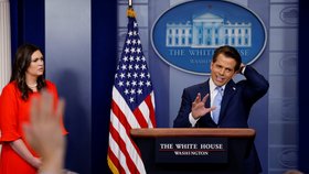 Šéf odboru komunikace Bílého domu Anthony Scaramucci