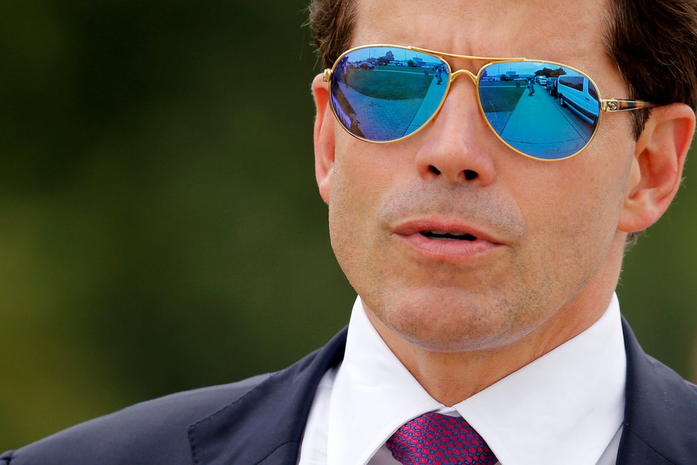 Šéf odboru komunikace Bílého domu Anthony Scaramucci