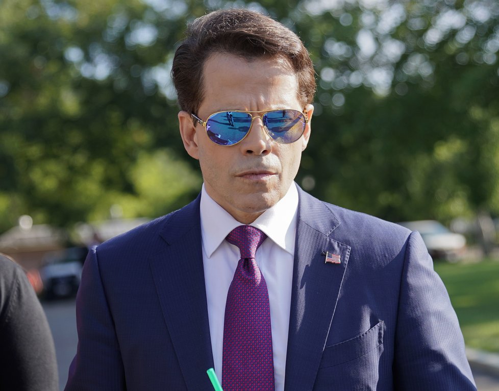 Šéf odboru komunikace Bílého domu Anthony Scaramucci