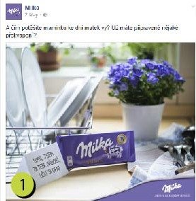 Na anticenu byla nominována řada reklam: Milka.