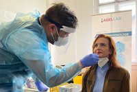 Antigenní testy v Praze: Volné termíny jsou až příští týden. Místa zabírají zaměstnanci