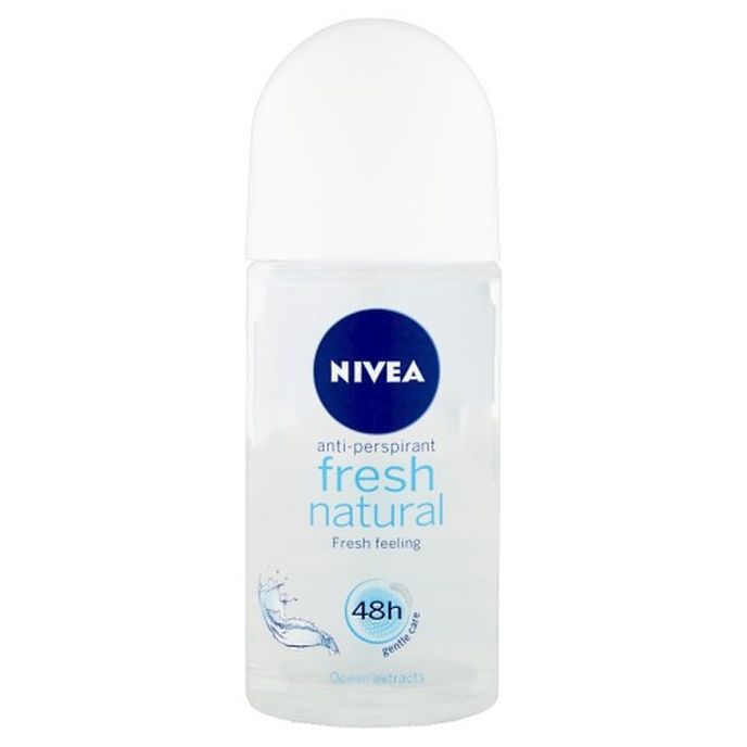 Kuličkový antiperspirant Fresh Natural, Nivea, 90 Kč/50 ml