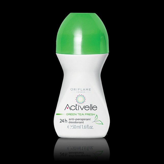 Oriflame Kuličkový antiperspirant deodorant Activelle Green, 99 Kč, koupíte na www.oriflame.cz