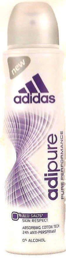 Adidas Adipure woman deospray, 89 Kč, koupíte v síti drogerií