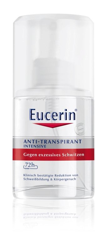 Eucerin Intenzivní antiperspirant sprej, 199 Kč, koupíte v síti lékáren