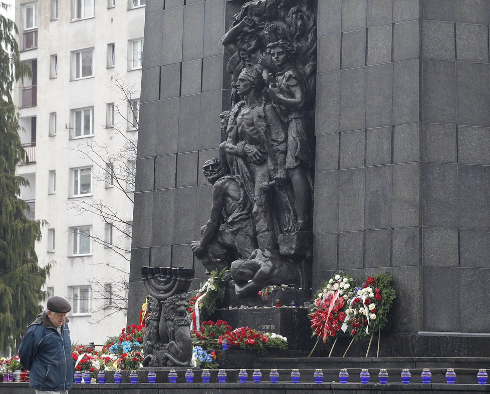 Pomník Hrdinů ghetta ve Varšavě