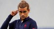 Antoine Griezmann před zápasem s Chorvatskem