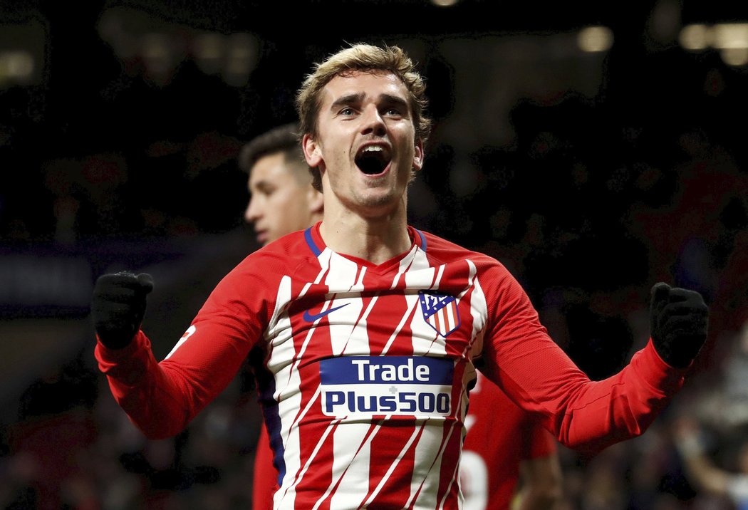 Antoine Griezmann slaví další ze svých branek