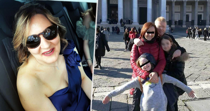 Zesnulá Antonella, Sara a rodina.