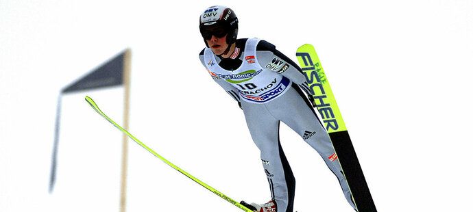 Czech ski jumper Antonin Hájek
