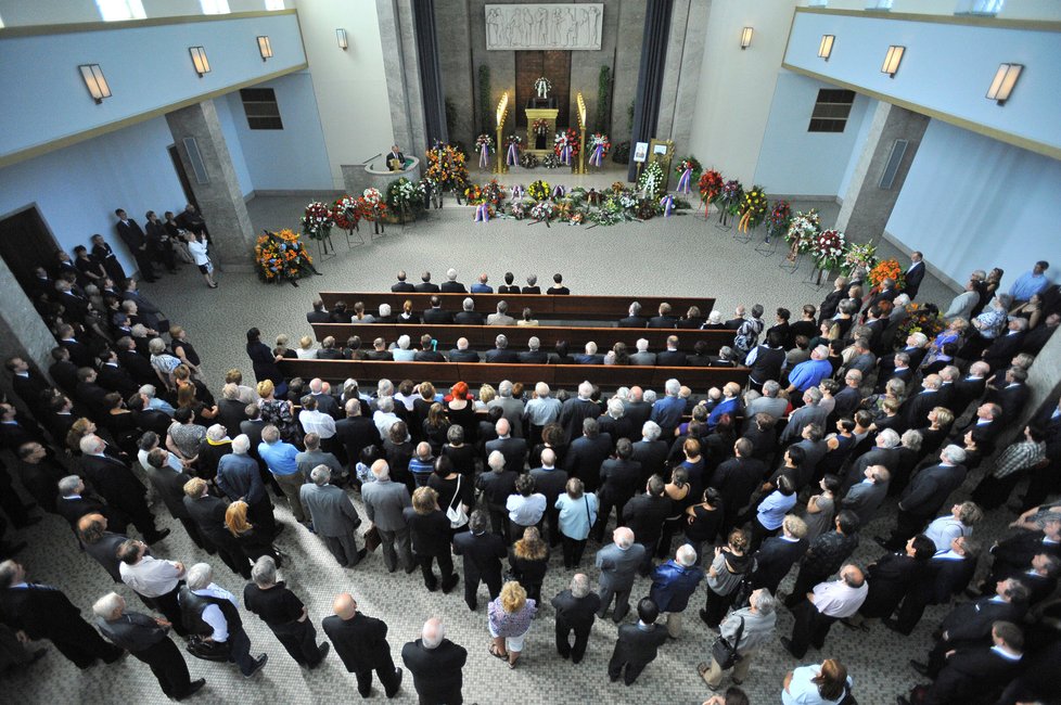 Pohřeb Antonína Holého