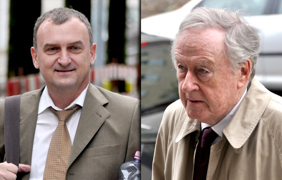 Uhlobaron a miliardář Koláček a Belgičan Jacques De Groote: Oba stanuli na lavici obžalovaných v kauze Mostecké uhelné.