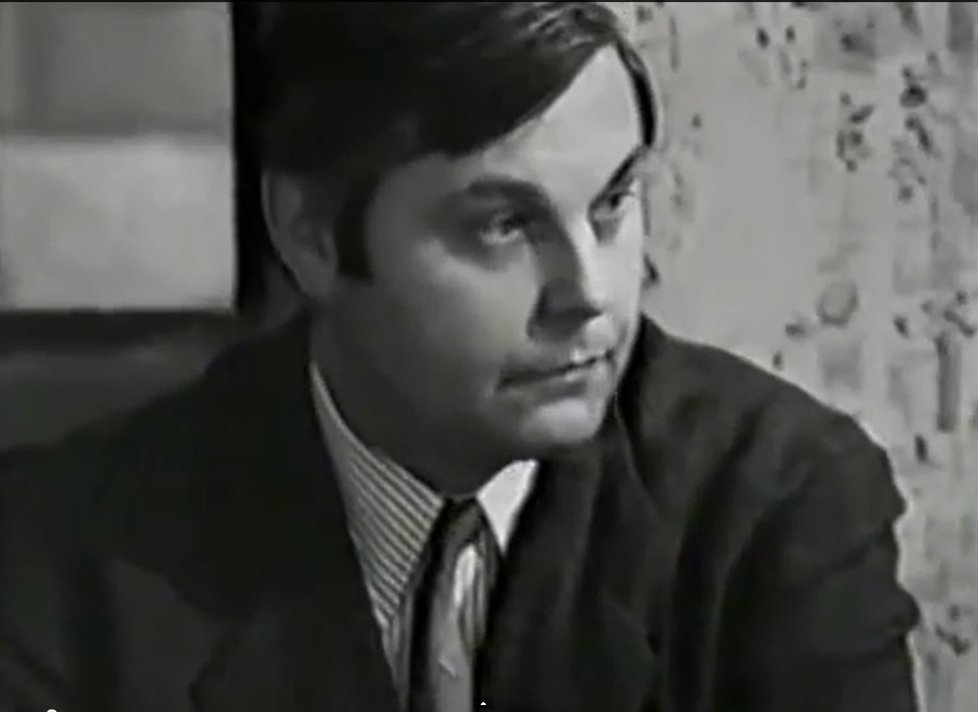 Molčík jako mladíček ve filmu z roku 1975 Nejmladší z rodu Hamrů.