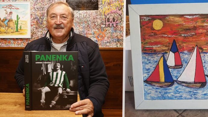 V nové knize přiznal Tonda nejen zálibu v malování.