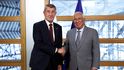 "Prezident EU" António Costa přivítal designovaného premiéra Andreje Babiše (11. 12. 2025). "Prezident EU" António Costa přivítal designovaného premiéra Andreje Babiše (11. 12. 2025).