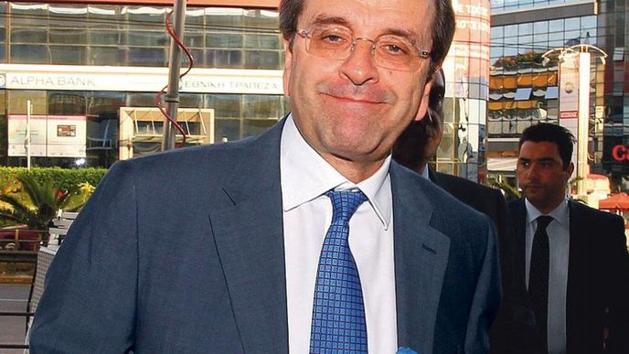 řecký premiér Antonis Samaras