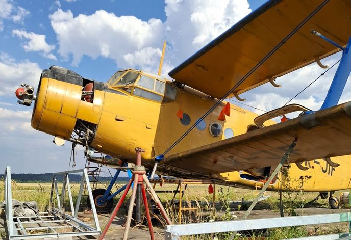Antonov An-2 před renovací Antonov An-2 před renovací