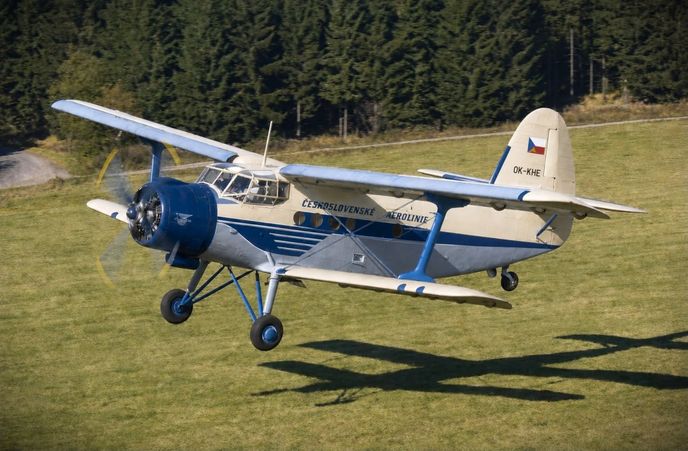 Vizualizace An-2 v barvách Československých aerolinií Vizualizace An-2 v barvách Československých aerolinií