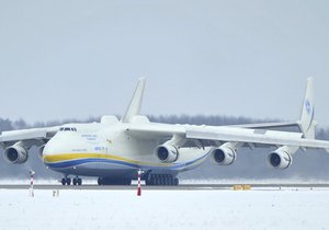 Největší letoun světa Antonov An-225 Mrija