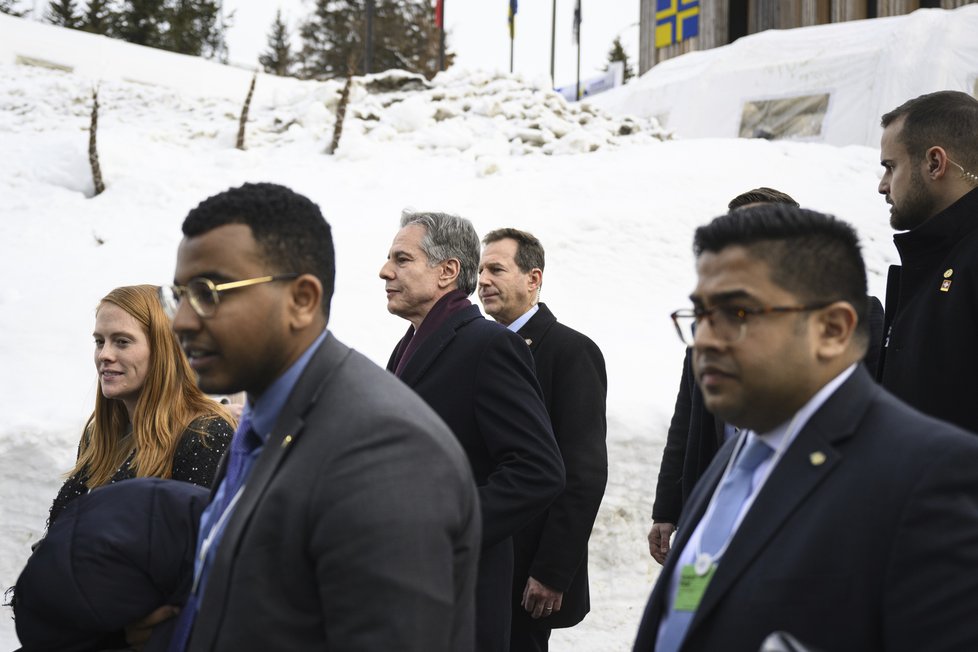 Antony Blinken v Davosu (17.1.2024)