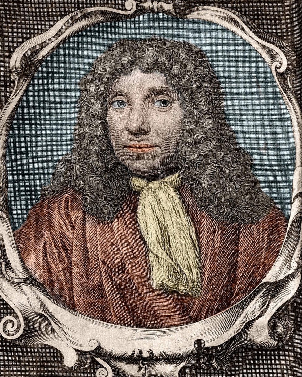 Antony van Leeuwenhoek položil základy mikrobiologie.