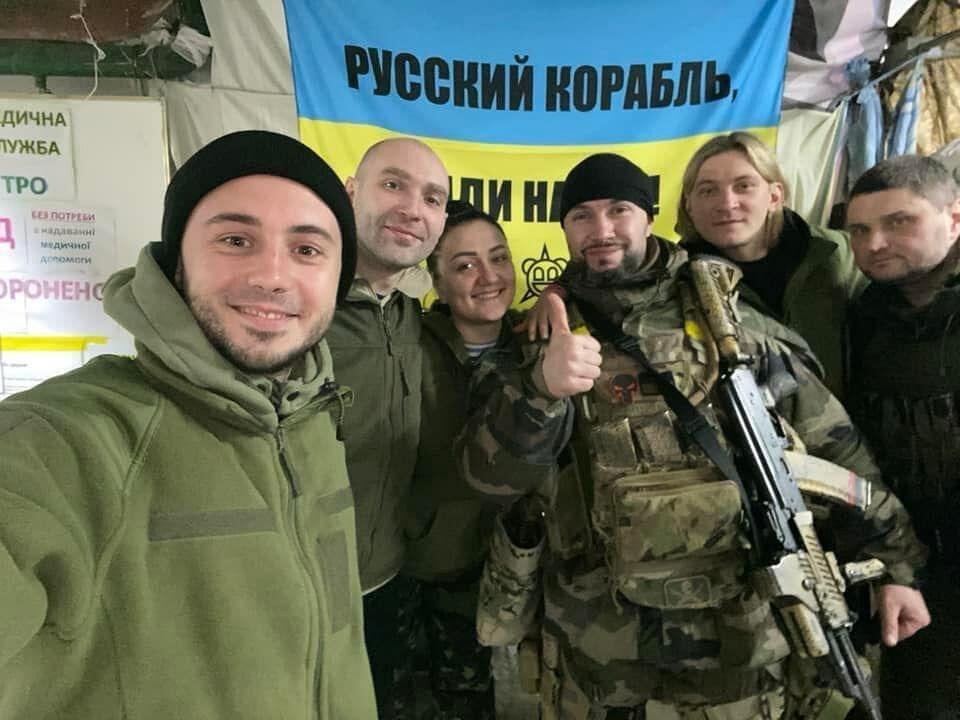 Skupina Antytila se aktivně zapojila do válečného dění na Ukrajině.