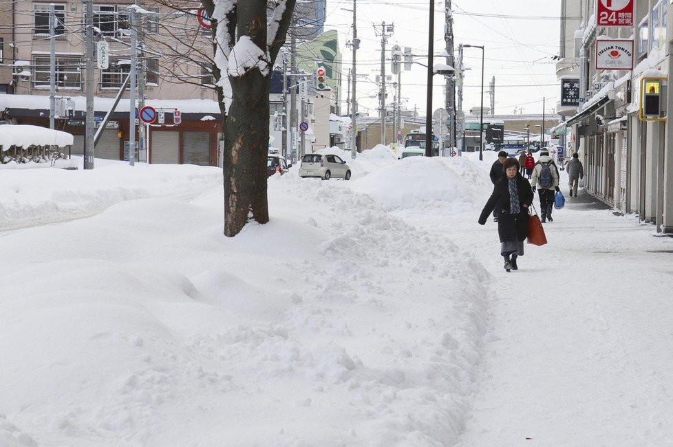 Aomori celou zimu připomíná sněhové království