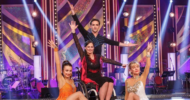 Lucie se zúčastnila charitativního dílu StarDance v roce 2019.