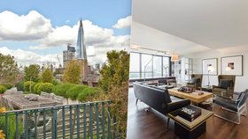 Střešní apartmán Roberta de Nira je na prodej! Luxusní byt s výhledem na Londýn vás vyjde na 21 milionů korun